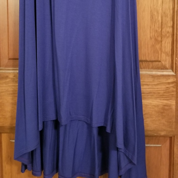 Summer casual dress with tags - Royal blue - Picture 2 of 3
